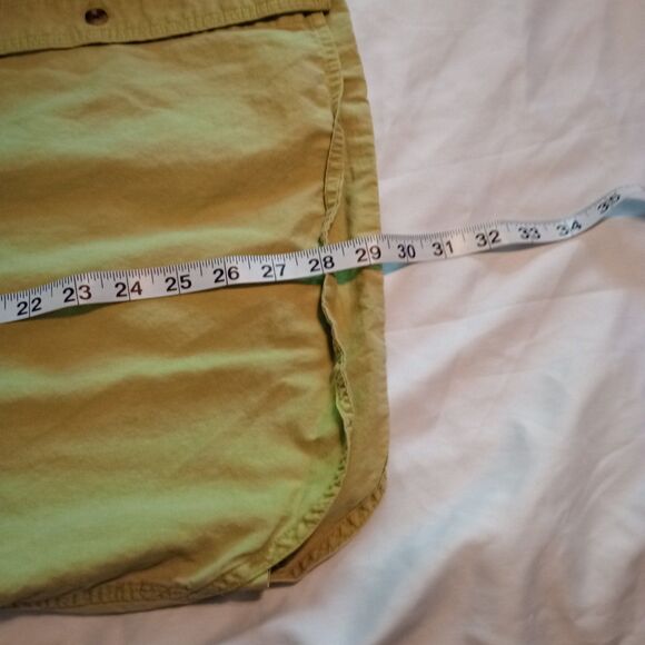 Men's Magellan Sportswear L/S Button Up. XL Brushed Cotton Celery Green Outdoors - Picture 7 of 8